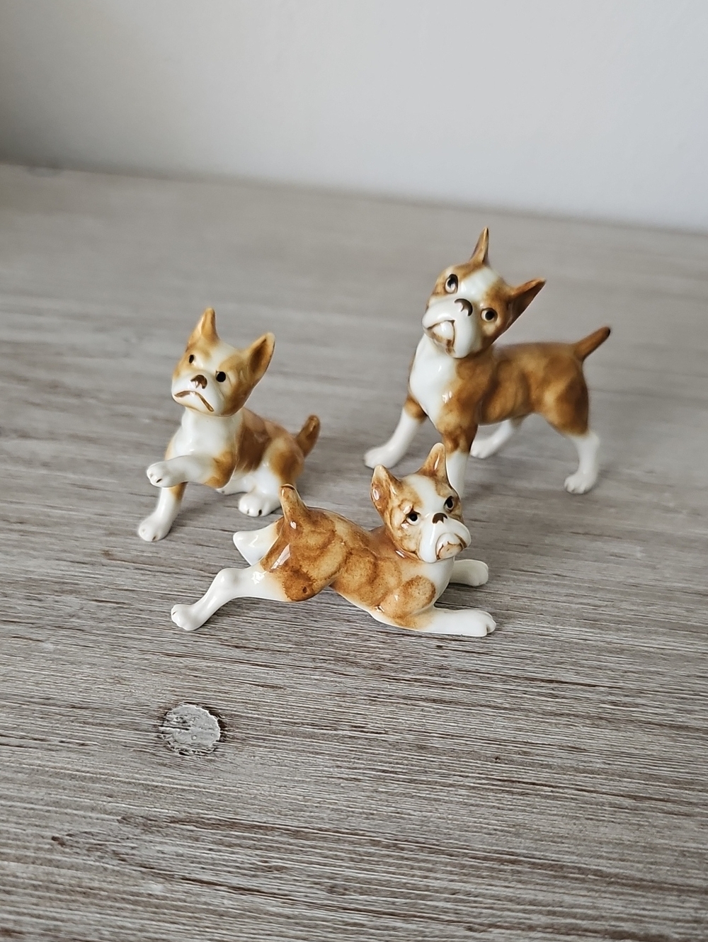 Dog Figurine Set of 3